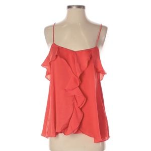 T-BAGS Los Angeles red sleeveless XS blouse